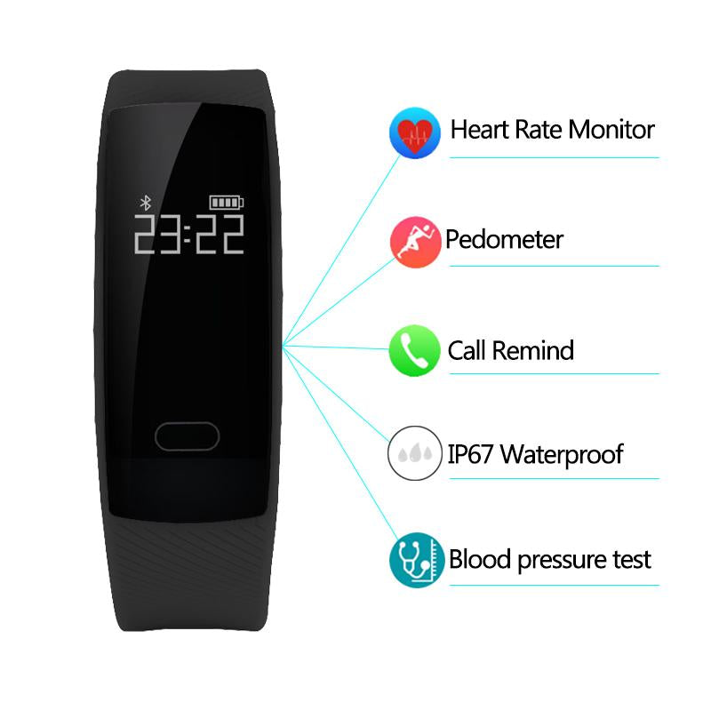 Smart Wristband Blood Pressure Monitor